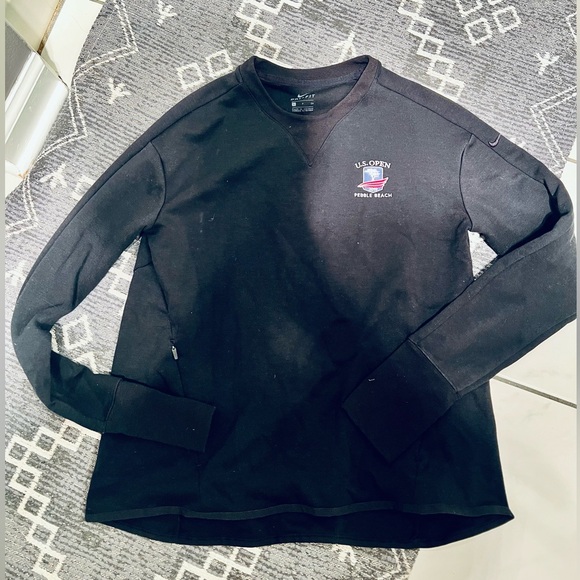 Nike Dri Fit 2019 US Open Crewneck Longsleeve Top Shirt - Picture 1 of 7